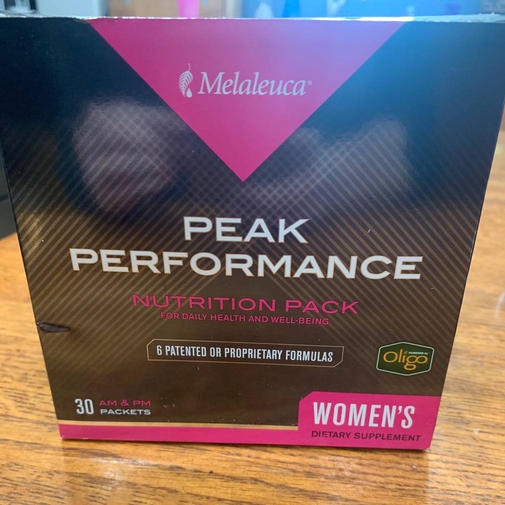 Melaleuca peak performance women’s vitamins